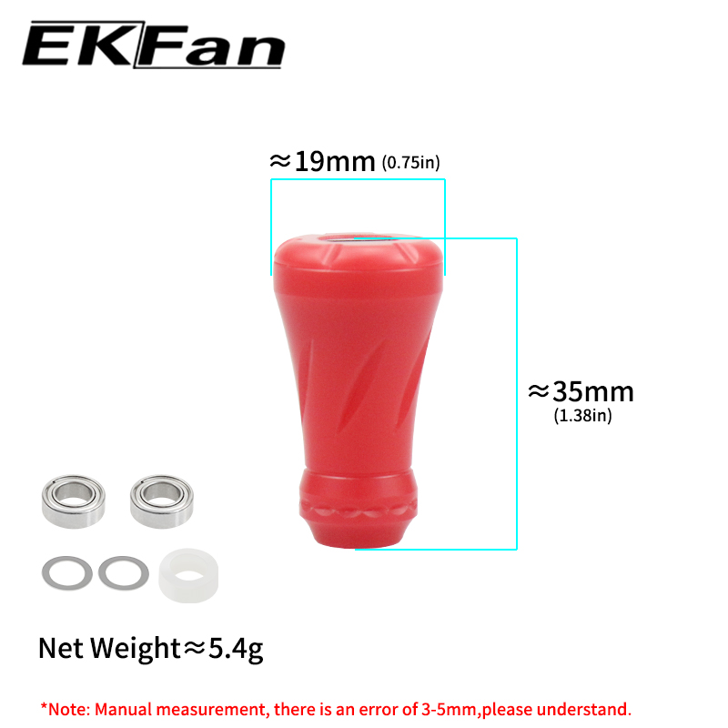 EKFan Reel Knob Ultralight POM - đánh giá và giá Spincast Reel