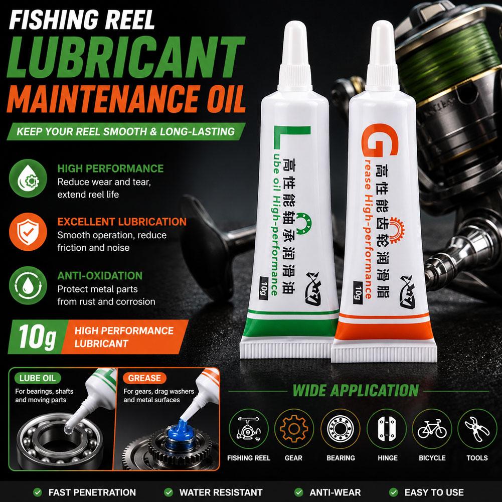 Fishing Reel Lubricant Oil Gre - đánh giá và giá Reel Repair Kit